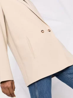 12 STOREEZ Blazer à Boutonnière Croisée Femme -12 STOREEZ Soldes Magasin 16545496 33123069 600