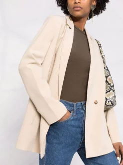 12 STOREEZ Blazer à Boutonnière Croisée Femme -12 STOREEZ Soldes Magasin 16545496 33123082 600