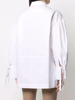 12 STOREEZ Chemise à Manchettes Nouées Femme -12 STOREEZ Soldes Magasin 16545502 33169017 600