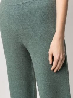 12 STOREEZ Aquamarine Melange Pantalon Ample En Maille Femme -12 STOREEZ Soldes Magasin 16545503 33142292 600