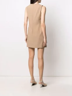 12 STOREEZ Robe à Coupe Droite BEIGe -12 STOREEZ Soldes Magasin 16545513 33676411 600