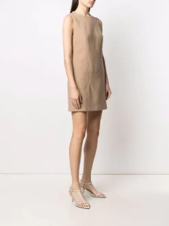 12 STOREEZ Robe à Coupe Droite BEIGe -12 STOREEZ Soldes Magasin 16545513 33678600 600