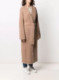 12 STOREEZ Cardigan Oversize à Taille Ceinturée Femme -12 STOREEZ Soldes Magasin 16546162 32957243 600