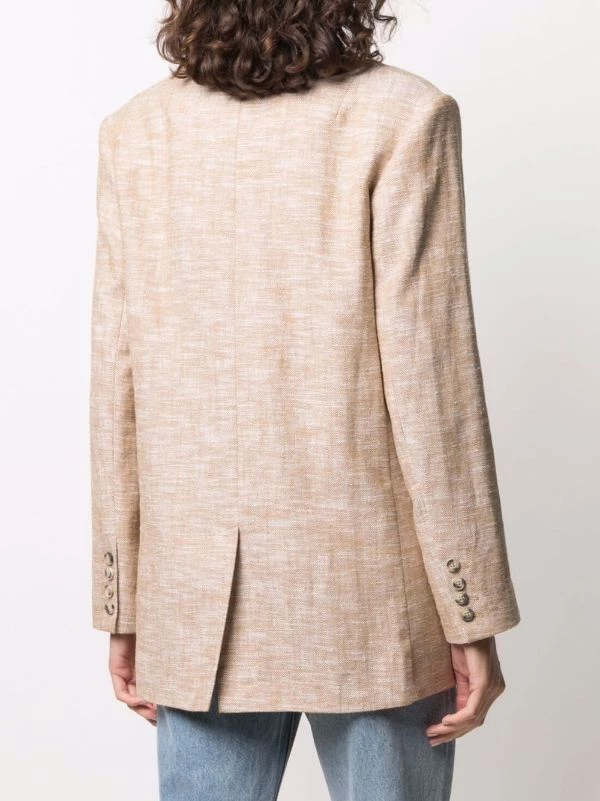 ( Positively Conscious ) 12 STOREEZ Blazer Oversize à Simple Boutonnage Femme 4 ( Positively Conscious ) 12 STOREEZ Blazer Oversize à Simple Boutonnage Femme – Image 4