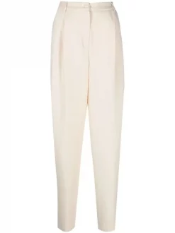 12 STOREEZ Pantalon De Tailleur Oversize Femme