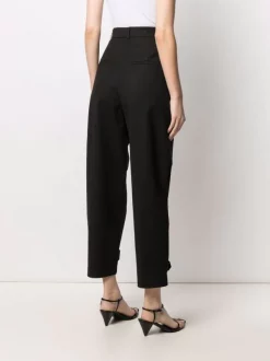 12 STOREEZ Pantalon à Taille Plissée BLACK 8 12 STOREEZ Pantalon à Taille Plissée BLACK -12 STOREEZ Soldes Magasin 16547048 33144790 600