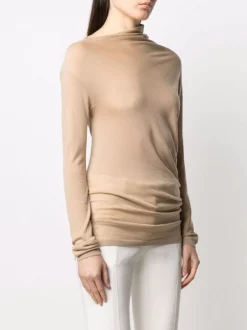 12 STOREEZ Pull à Design Drapé Femme -12 STOREEZ Soldes Magasin 16547052 34130965 600