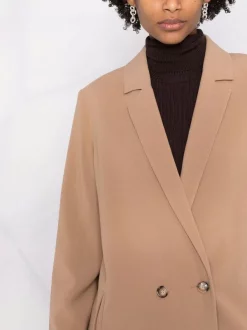 12 STOREEZ Blazer Boutonné LIGHT COFFEE -12 STOREEZ Soldes Magasin 16547053 33130218 600