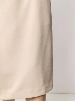 12 STOREEZ Robe Mi-longue Droite BEIGe -12 STOREEZ Soldes Magasin 16547059 33167443 600