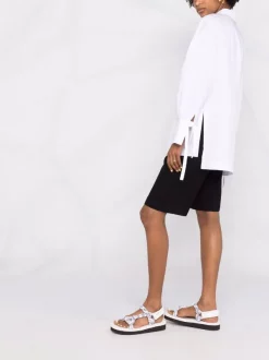 12 STOREEZ Chemise à Manchettes Nouées Femme -12 STOREEZ Soldes Magasin 16547073 33124869 600