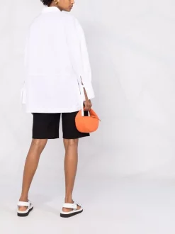 12 STOREEZ Chemise à Manchettes Nouées Femme -12 STOREEZ Soldes Magasin 16547073 33126677 600