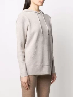 12 STOREEZ Coffee Melange Hoodie à Lien De Resserrage Femme -12 STOREEZ Soldes Magasin 16547077 33167833 600