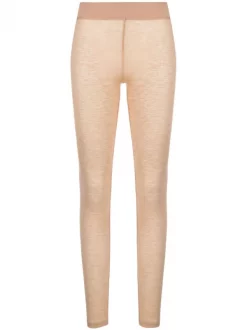 12 STOREEZ BEIGe Legging En Maille Femme