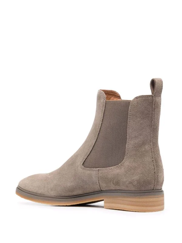 12 STOREEZ Bottines Chelsea En Daim Femme 3 12 STOREEZ Bottines Chelsea En Daim Femme – Image 3