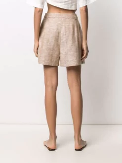( Positively Conscious ) 12 STOREEZ BEIGe Short à Taille à Lien De Resserrage Femme -12 STOREEZ Soldes Magasin 16560643 33151031 600