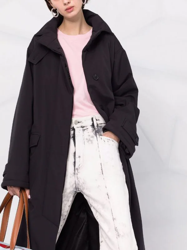 12 STOREEZ BLACK Doudoune à Taille Ceinturée Femme 5 12 STOREEZ BLACK Doudoune à Taille Ceinturée Femme – Image 5