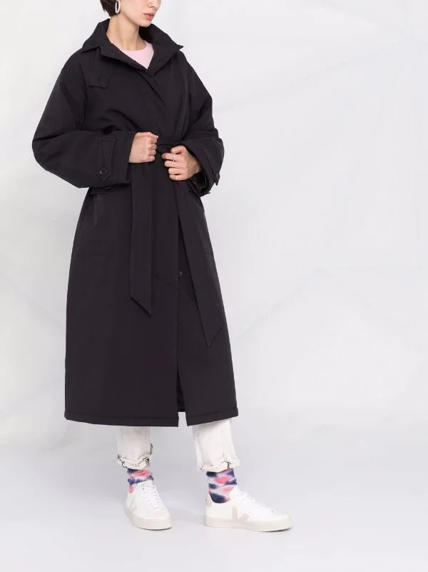 12 STOREEZ BLACK Doudoune à Taille Ceinturée Femme 6 12 STOREEZ BLACK Doudoune à Taille Ceinturée Femme – Image 6