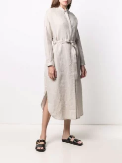 ( Positively Conscious ) 12 STOREEZ Robe à Taille Nouée LIGHT BEIGE -12 STOREEZ Soldes Magasin 16560650 33174489 600