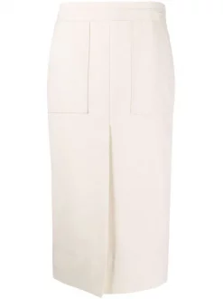 12 STOREEZ Jupe Nouée Au Dos IVORY