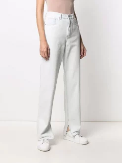 12 STOREEZ Jean à Taille Haute LIGHT BLUE -12 STOREEZ Soldes Magasin 16560662 33166673 600