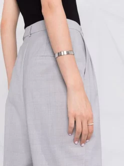 12 STOREEZ Grey Pantalon à Taille Haute Femme -12 STOREEZ Soldes Magasin 16560666 33129509 600