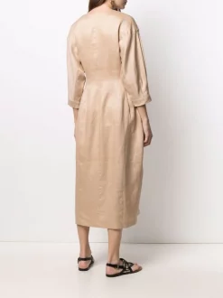 ( Positively Conscious ) 12 STOREEZ Robe Mi-longue Zippée Femme -12 STOREEZ Soldes Magasin 16560668 33177008 600