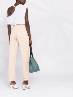 12 STOREEZ Jean Droit à Taille Haute Femme -12 STOREEZ Soldes Magasin 16639966 33779179 600