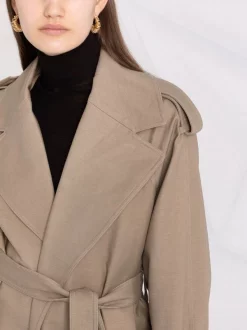12 STOREEZ DARK BEIGE Trench à Taille Nouée Femme 10 12 STOREEZ DARK BEIGE Trench à Taille Nouée Femme -12 STOREEZ Soldes Magasin 16640389 33732105 600