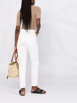 12 STOREEZ Jean Droit à Taille Haute Femme -12 STOREEZ Soldes Magasin 16641036 33735983 600