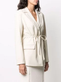 12 STOREEZ IVORY Blazer à Simple Boutonnage Femme -12 STOREEZ Soldes Magasin 16651927 33225589 600