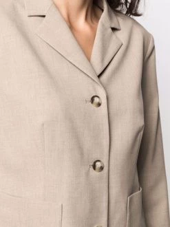 12 STOREEZ Blazer à Simple Boutonnage Femme 9 12 STOREEZ Blazer à Simple Boutonnage Femme -12 STOREEZ Soldes Magasin 16651928 33221994 600