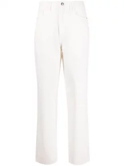 12 STOREEZ Soldes Magasin 31 12 STOREEZ Jean évasé à Taille Haute IVORY