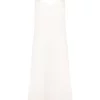 12 STOREEZ IVORY Robe-nuisette à Col V Femme