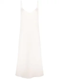12 STOREEZ IVORY Robe-nuisette à Col V Femme
