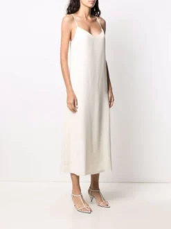 12 STOREEZ IVORY Robe-nuisette à Col V Femme -12 STOREEZ Soldes Magasin 16651938 33234499 600