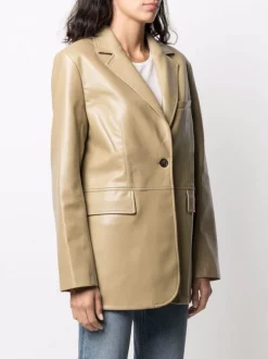 12 STOREEZ Blazer à Simple Boutonnage Femme -12 STOREEZ Soldes Magasin 16652760 33238593 600