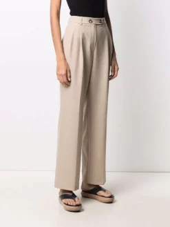 12 STOREEZ Pantalon à Coupe Droite Femme -12 STOREEZ Soldes Magasin 16652764 33207661 600