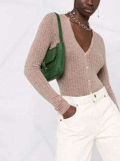 12 STOREEZ COFFEE Cardigan En Maille Fine Nervuré Femme -12 STOREEZ Soldes Magasin 16754947 33297766 600