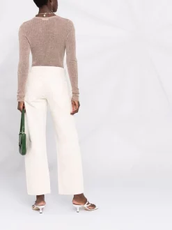 12 STOREEZ COFFEE Cardigan En Maille Fine Nervuré Femme -12 STOREEZ Soldes Magasin 16754947 33298379 600