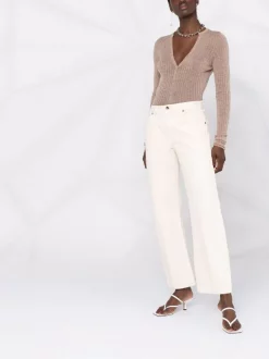 12 STOREEZ COFFEE Cardigan En Maille Fine Nervuré Femme -12 STOREEZ Soldes Magasin 16754947 33298382 600