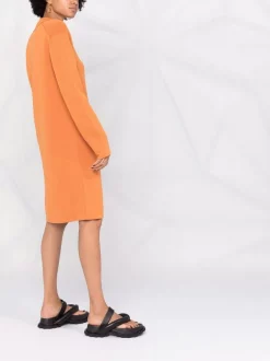 12 STOREEZ Robe En Maille à Col Polo Femme -12 STOREEZ Soldes Magasin 16754953 33296599 600