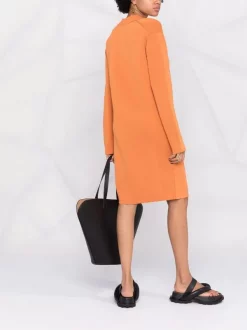 12 STOREEZ Robe En Maille à Col Polo Femme -12 STOREEZ Soldes Magasin 16754953 33296600 600