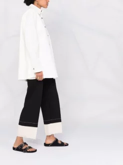 12 STOREEZ IVORY Chemise Oversize à Boutonnière Femme -12 STOREEZ Soldes Magasin 16755481 33296400 600