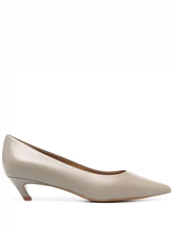 12 STOREEZ Escarpins En Cuir à Bout Pointu Femme
