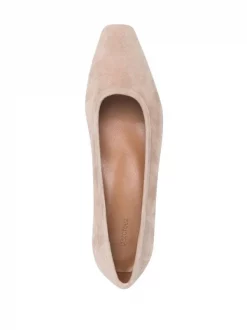 12 STOREEZ Escarpins En Daim à Bout Carré Femme -12 STOREEZ Soldes Magasin 16755487 33280871 600