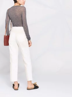 12 STOREEZ Cardigan En Maille Nervurée à Effet De Transparence Femme -12 STOREEZ Soldes Magasin 16756163 33311604 600