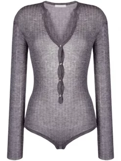 12 STOREEZ Cardigan En Maille Nervurée à Effet De Transparence Femme