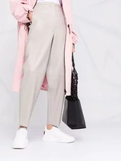 12 STOREEZ Grey Pantalon Fuselé Ample Femme -12 STOREEZ Soldes Magasin 16756167 33296265 600