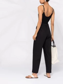 12 STOREEZ BLACK Pantalon à Coupe Courte Femme -12 STOREEZ Soldes Magasin 16757755 33256996 600