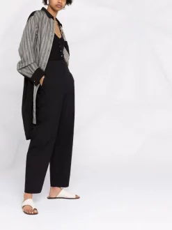 12 STOREEZ BLACK Pantalon à Coupe Courte Femme -12 STOREEZ Soldes Magasin 16757755 33256999 600